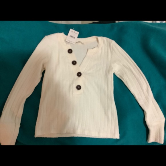 Free People Oliver Henley Long Sleeve  size XS - Picture 3 of 9